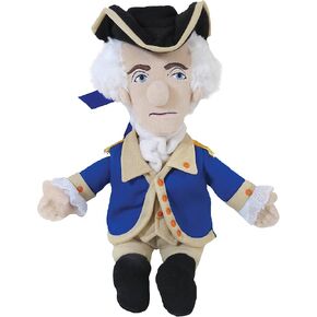 The Unemployed Philosophers Guild George Washington Doll - 12" Soft Stuffed Plush Little Thinker