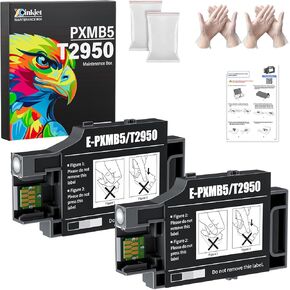 T2950 Maintenance Box Compatible Replacement for Epson WF-110 EC-C110 Printers,T295000/PXMB5 (2 Pack)