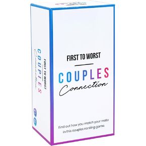 Couples Connection Party Game - The Game About How Your Mate Ranks Things - Adult Card Game for Partners, Husbands, Wives, Girlfriends, Boyfriends and Board Games Night with Your Group
