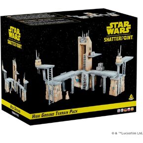 Star Wars Shatterpoint High Ground TERRAIN PACK - Elevate Your Battles with Iconic Terrain! Tabletop Miniatures Game, Ages 14+, 2 Players, 90 Minute Playtime, Made by Atomic Mass Games