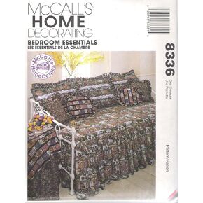 McCall's Home Decorating Pattern 8336 : Bedroom Essentials