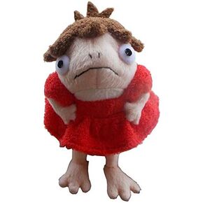 Ponyo Sulla SCOGLIERA UMANA Plush Studio Ghibli on The Cliff by The Sea (PS01241)