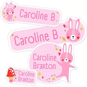 Daycare Labels Custom Waterproof Name Stickers for Kids, Childrens Name Labels for Summer Camps School and Daycare, Useful for Labeling Kids Items, No Iron Required, Popsicle Design, 45 Ct