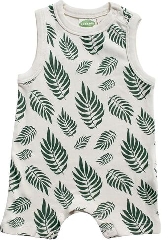 PARADE Organic Tank Rompers - Signature Prints in Kuwait