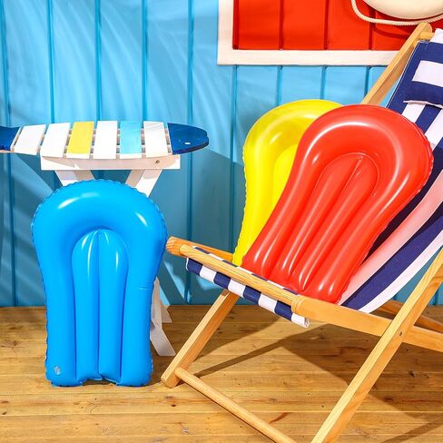 9 Pcs Inflatable Body Boards for Water Slides, Pool Slide Inflatable Surfboard 21.2 x 15 Inch Portable Surf Boards for Kids Garden Lawn Water Slide Accessories in Saudi Arabia