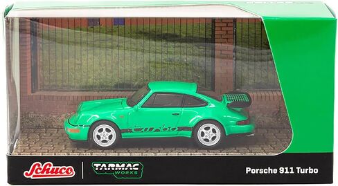 911 Turbo Green with Black Stripes Collab64 Series 1/64 Diecast Model Car بواسطة Schuco & Tarmac Works T64S-009-Gr in Saudi Arabia