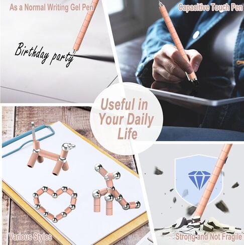 GILEG GEL PEN TEENS GIRLS GIFTS IDEA - GOOD GADGET for 12-18 year Girls Birthday Birthday Christmo Stocking stuffer Guiding to School Valentine Gift ، Pan declessed recession pen for the write & tidgeing in Kuwait