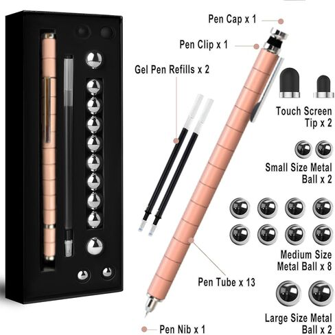 GILEG GEL PEN TEENS GIRLS GIFTS IDEA - GOOD GADGET for 12-18 year Girls Birthday Birthday Christmo Stocking stuffer Guiding to School Valentine Gift ، Pan declessed recession pen for the write & tidgeing in Kuwait