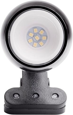 Newhouse Lighting NHCLP-JO-BK JOE LED مقطع على المصباح والقراءة الأضواء مثالية للمكتب والدراسة والمعادن والأسود in Kuwait