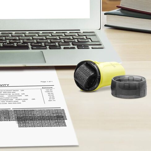 Guard Your ID ADVANCED Roller Identity Theft Prevention Security Stamp PINK (38312) in Kuwait