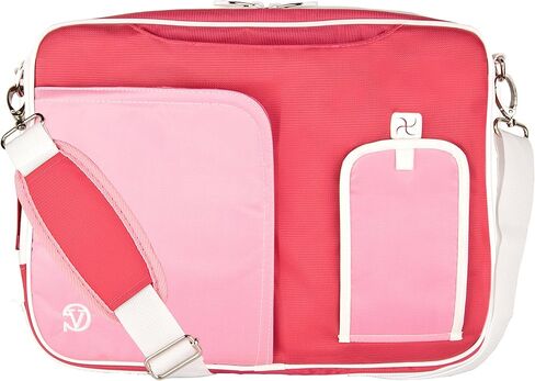 Slim Travel Briefcase Laptop Bag 13 14-inch for Inspiron, Dell Latitude, ChromeBook, Alienware (Purple) in Saudi Arabia