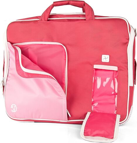 Slim Travel Briefcase Laptop Bag 13 14-inch for Inspiron, Dell Latitude, ChromeBook, Alienware (Purple) in Saudi Arabia