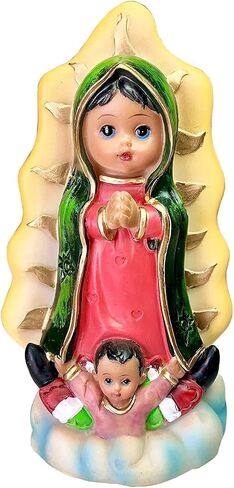 Virgen de Guadalupe 5 "بوصة تمثال ديني in Saudi Arabia