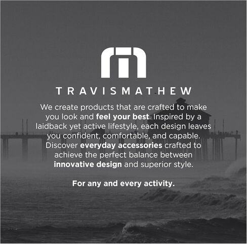 Travismathew نهج ظهر Backpack TMB100 ، الأسود in Kuwait