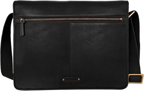 Hidesign Aiden Genuine Leather 15 Int Leater Counder Business Bag Bag for Men & Women (Olive Green) in Saudi Arabia