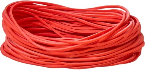 Alliance Rubber 97705 Industrial Quality Size #170 Red Packer Bands, 1 lb Box Contains Approx. 90 Heavy Duty Bands (7" x 1/4", Red) in Saudi Arabia