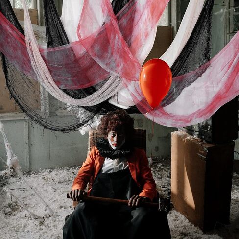 6 PCS Halloween Creepy Cloteby ، 3 ألوان قطعة قماش مخيفة من القماش ، 30 × 72 بوصة فظيعة نسج زاحف زاحف لحفلات عيد الهالوين في الهواء الطلق الديكور in Kuwait
