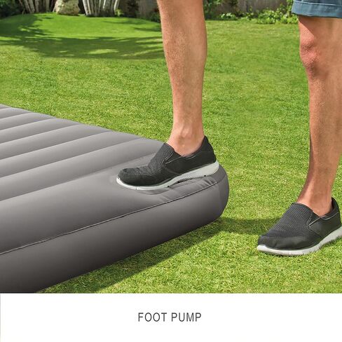Intex Dura-Beam Standard Series Downy Portable Inflatable Airbed with Built-in Foot Pump, Twin Size in Saudi Arabia