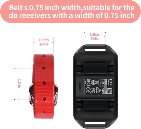 for Dog Collar for Garmin Compatible 3/4" Strap for Garmin PT10 TB10 Delta Sport Delta for Petsafe,PATPET,Sportdog,Dogtra etc straning Collar, Buckle, Adjustable, watherproof in Kuwait