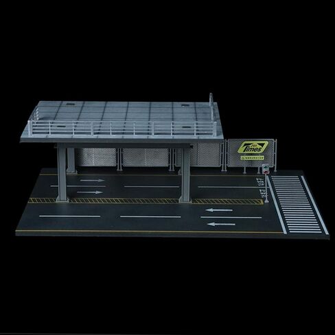 عجلات DIECAST العجلات الساخنة - 1/64 منظم سيارات الموديل المقيد ، عجلات DIECAST الساخنة للمواقف ديوراما مع 15 مكان لوقوف السيارات (درابزين أفقي) in Kuwait