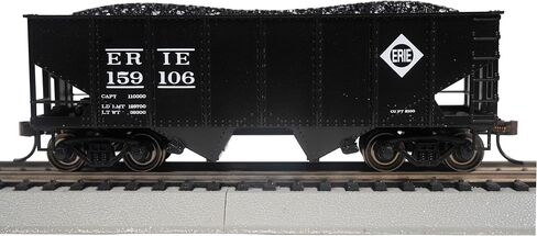 Bachmann Trains - 55 TON 2-Bay USRA Outside BRACED Hopper with Removable Coal Load - Erie #159106 - HO Scale in Saudi Arabia