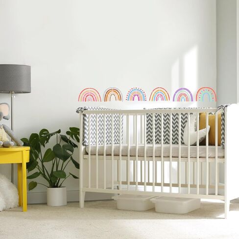 22 PCS قوس قزح الطلاء مجموعة - 6 × 6 بوصة و 6 × 12 بوصة DIY قوس قوس قزح قابلة لإعادة الاستخدام لفن الجدار ، ديكور المنزل ، والرسم ، والفن والحرفية in Kuwait