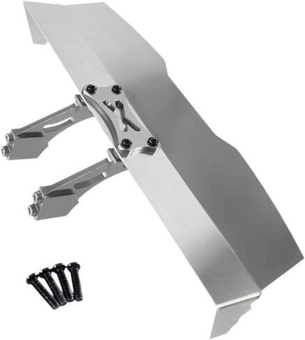 Universal RC Car Rear Wing Metal Alloy Spoiler for Remote Control Vehicles, Red in Kuwait
