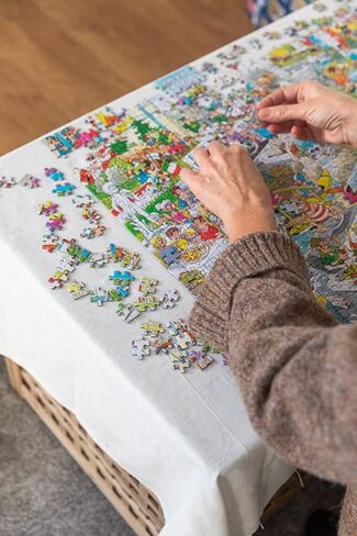 Jumbo ، Jan Van Haasteren - Garden Center ، Jigsaw Buzzles للبالغين ، 1000 قطعة ، 68 × 49 سم in Kuwait
