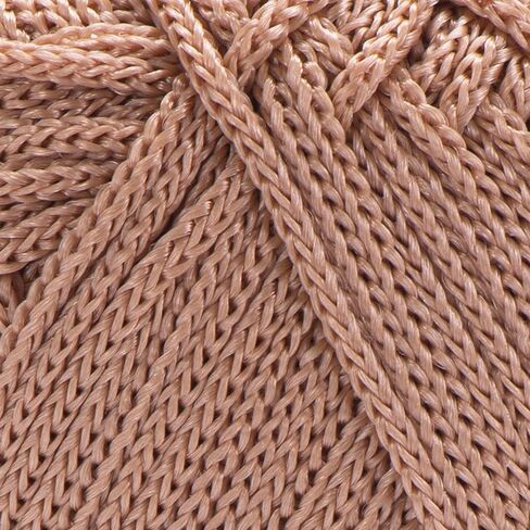 Polyester Macrame Cord 2mm x 142 Yards (426 feet) Crochet Macrame Rope Bag Crafts for Wall Nylon Polypropylene Hangings Hilo String Twine Rug Thread Gift for Knitter 1 Skein (White, Macrame) in Kuwait