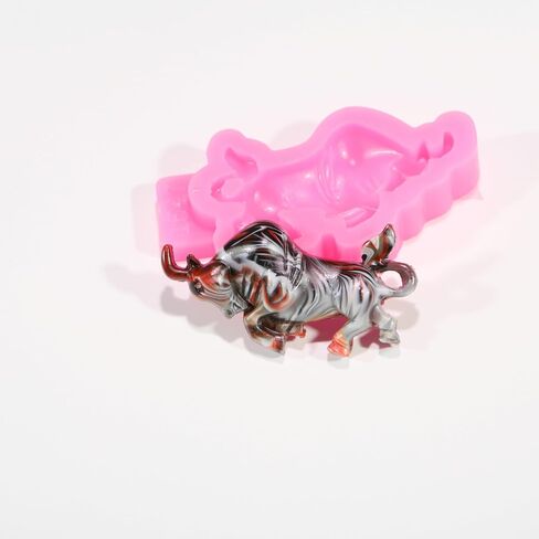 Angel Wings Cute Goat Silicone Mold Goat Mold Resin Molds DIY Epoxy Resin Casting Mold in Saudi Arabia