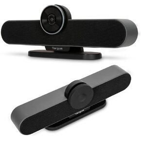 Targus All-in-One 4K Video Conference Room Camera System, Wide Angle Video Conference Camera + Webcam, PC/MAC Complete Video Conferencing System with Dual Speakers, 6 Microphone Array (AEM350USZ)