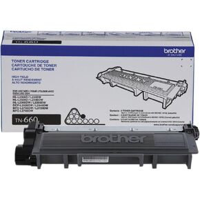 Brother MFC-L2705DW (TN660) Black Toner High Yield (2,600 Yield) - Genuine Original OEM Toner