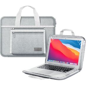 Laptop Bag, Durable Travel Bag for Business, Compatible with MacBook Air/Pro, HP, Dell and Asus Laptops(13-14 inch)