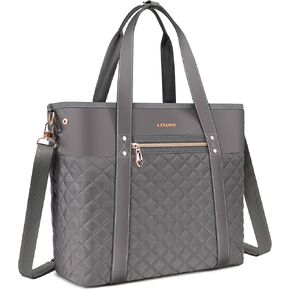 Laptop Tote Bag for Women,15.6 Inch Laptop Bag Messenger Bag for Work Business Office Briefcase Large Capacity Handbag Shoulder Bag for women