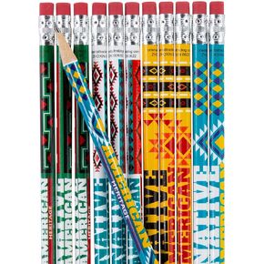 Fun Express Native American Heritage Pencils 24 Pieces