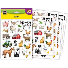 Teacher Created Resources Farm Stickers (TCR7090)