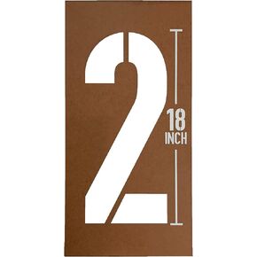 Large Letter Stencil | Choose Your Own Letters and Numbers | Large Number Stencils | Large Stencils for Parking Lot and LargeStencil LargeStencil