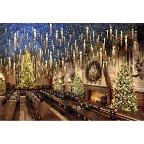 Ceaco - Silver Select - Kinkade - Harry Potter - The Great Hall - 500 Piece Jigsaw Puzzle for Adults -Challenging Puzzle Perfect for Game Nights