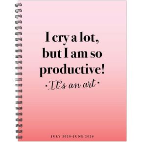 Willow Creek Press Weekly Softcover Planner, Starry Night Academic July 2025 - June 2026 8.5" x 11" Weekly Softcover Planner