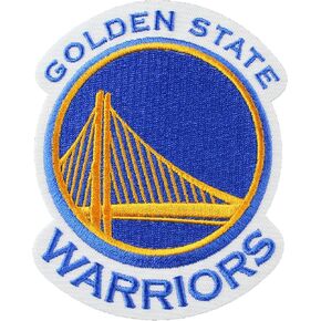 Golden State Warriors Logo Patch Primary Team Embroidered Iron On