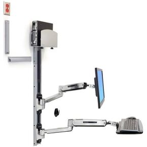 Ergotron LX Sit-Stand Wall Mount System - T - 45-358-026