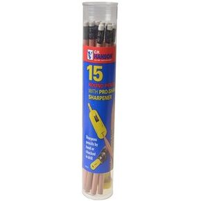 C.H. Hanson ProSharp Wood Pencil 15 pk