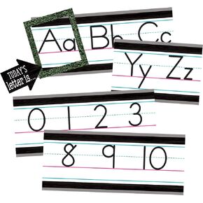 Teacher Created Resources Modern Farmhouse Alphabet Line Bulletin Board (TCR8338)