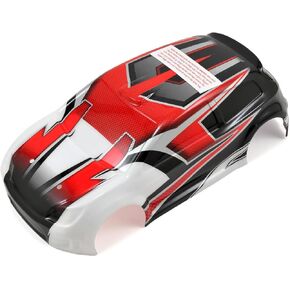 Traxxas 7515 Body LaTrax Rally Red Decals