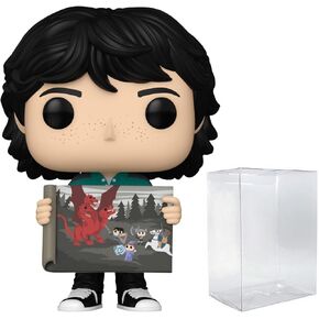 POP TV: Stranger Things - Mike Wheeler with Will's Painting (Season 4) Funko Vinyl Figure (Bundled with Compatible Box Protector Case), Multicolor, 3.75 inches