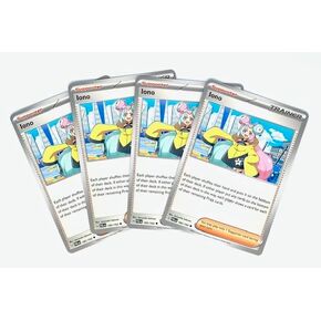 Iono 185/193 - Paldea Evolved - Pokemon Trainer Card Set - Playset