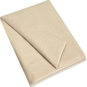 100% Cotton Muslin Fabric 63 Inch, Unbleached Natural Fabric by The Yard, Lightweight Cloth for Sewing, Apparel, Crafts and DIY Projects (Natural, 2 Yard)