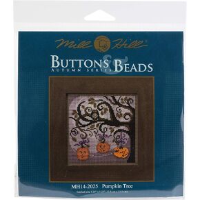 Mill Hill Counted Cross Stitch Pumpkin TR, Multi