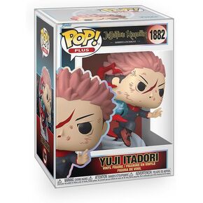 Pop Anime: Jujutsu Kaisen (JJK) - Yuji Itadori Divergent Fist Vinyl Figure Included with Box Protector Compatible for Funko
