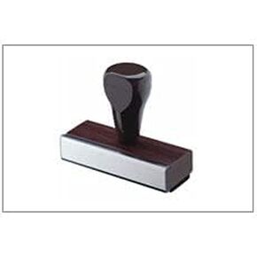 Traditional Rubber Stamp 2 line 2in Across